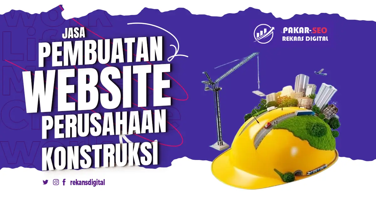 Jasa Pembuatan Website Perusahaan Kontraktor & Konstruksi