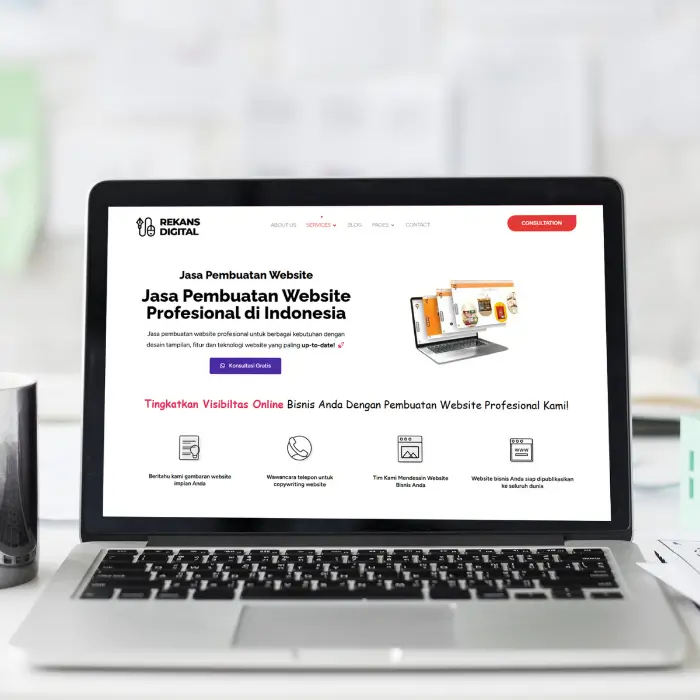 Jasa Pembuatan Website Perwira - Bekasi, Cepat & Profesional