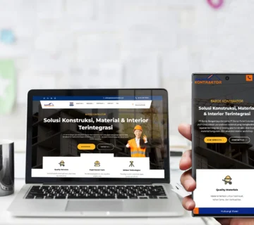 jasa pembuatan website PT BAROS BANGUN JAYA