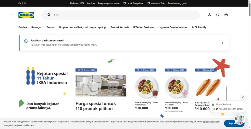 Website IKEA