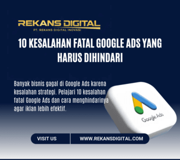 10 Kesalahan Fatal Google Ads yang Harus Dihindari