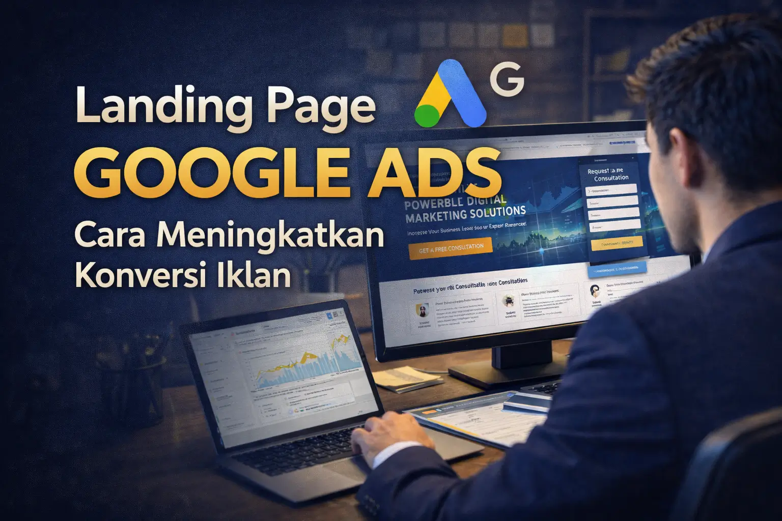 Landing Page untuk Google Ads
