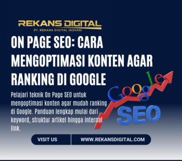 On Page SEO Cara Mengoptimasi Konten Agar Ranking di Google