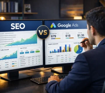SEO vs Google Ads Mana Lebih Efektif untuk Bisnis