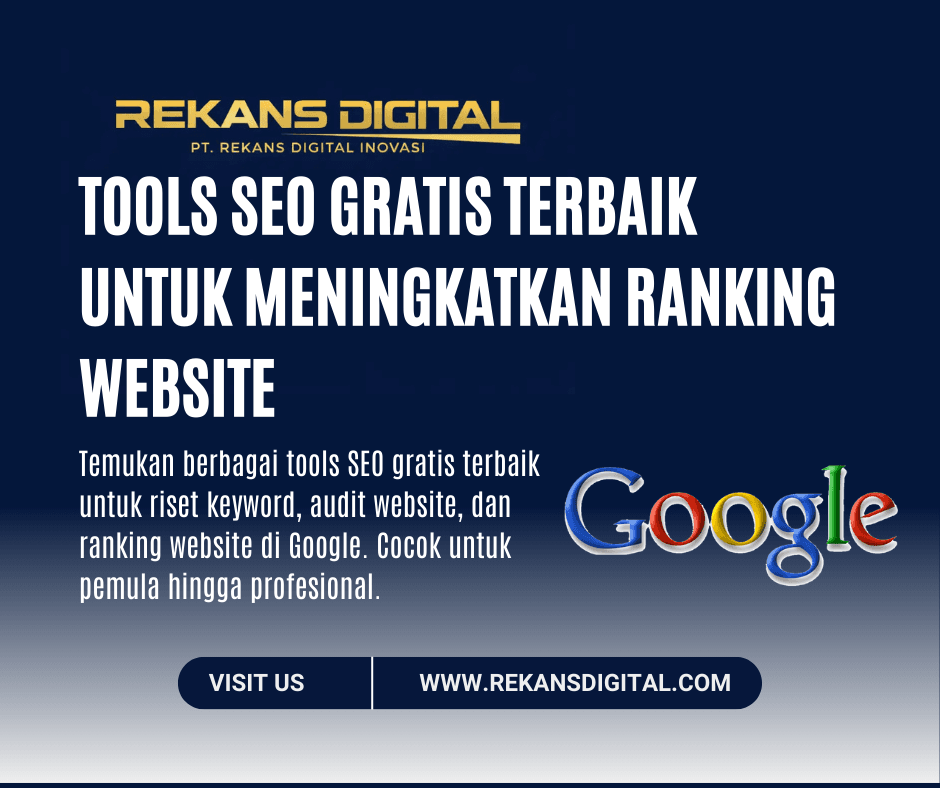 Tools SEO Gratis Terbaik untuk Meningkatkan Ranking Website