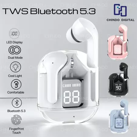 Wireless Earphone Headset Bluetooth TWS with MIC Stereo -1