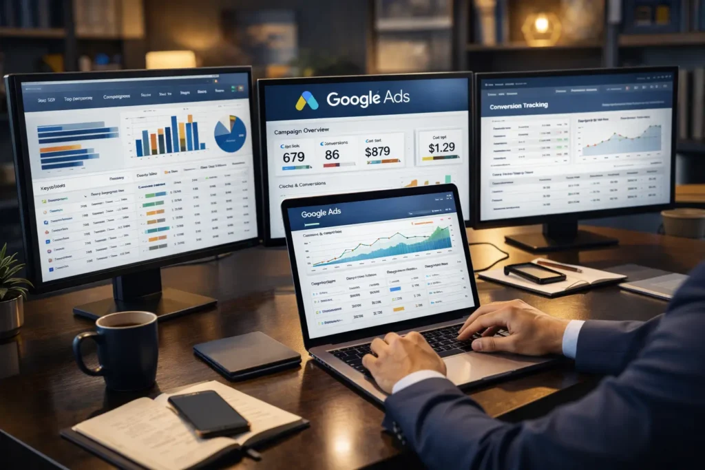 analisis kampanye Google Ads untuk bisnis