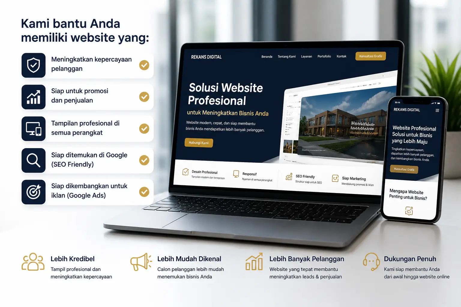 Solusi Website Profesional untuk Bisnis