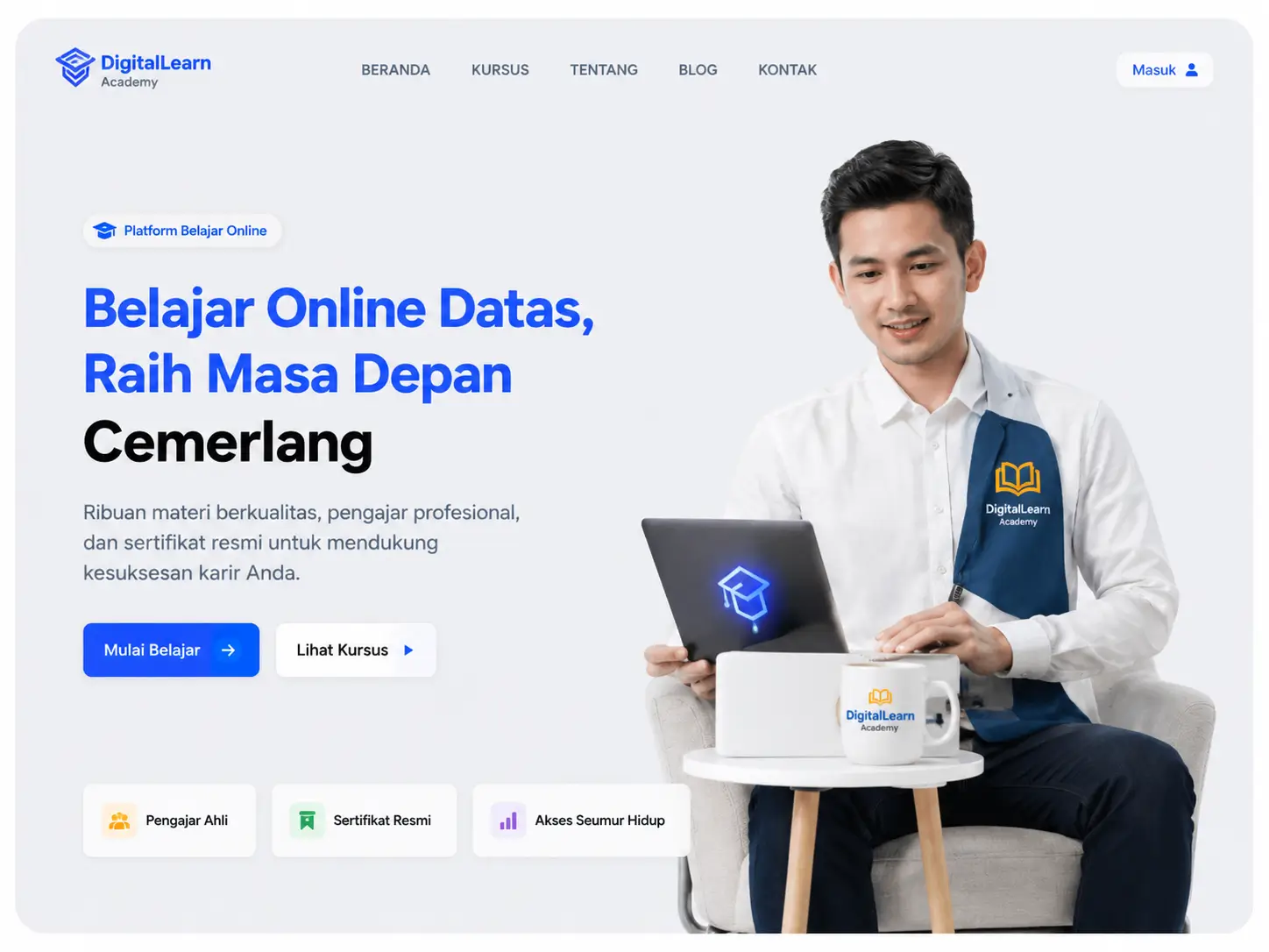 Landing Page Pendidikan