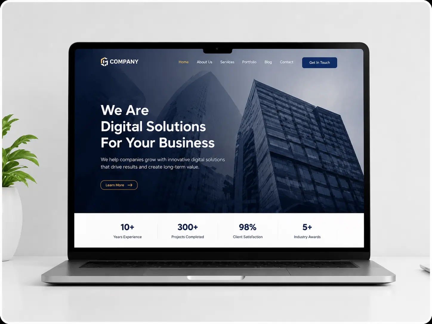 Website Company Profile Profesional