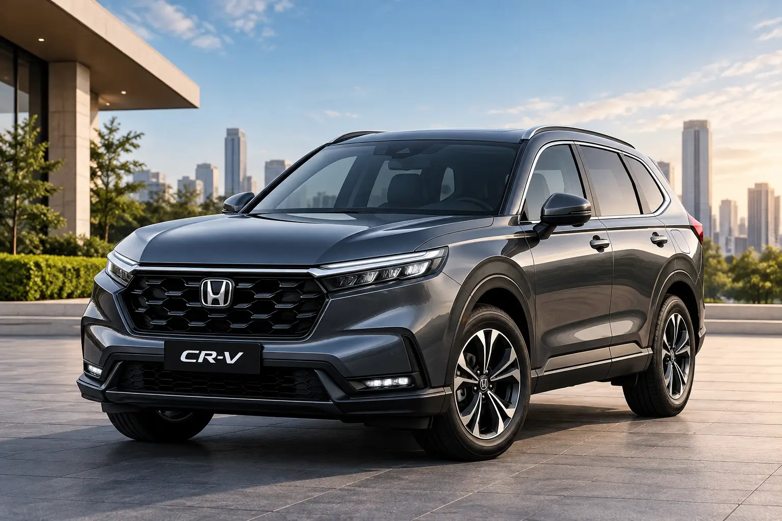Ilustrasi kendaraan SUV untuk katalog website sales mobil