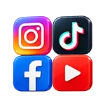 Ikon jasa kelola media sosial